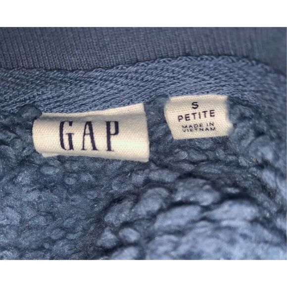 Gap Petite Sherpa Oversized Sweater - Picture 5 of 6